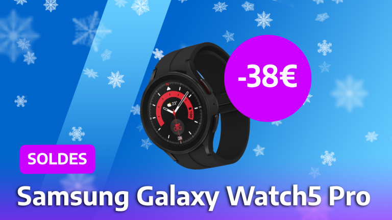 Je regrette de ne pas avoir attendu une promo comme celle-ci pour acheter ma Samsung Galaxy Watch 5 Pro