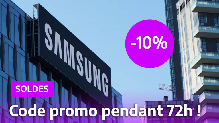 Soldes Samsung : un nouveau code promo vous offre 10€ tous les 100€ d’achat sur les smartphones, les TV 4K et même les écrans PC gamers !