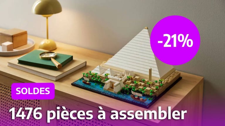 LEGO Architecture : pendant les soldes, ce monument complexe symbole de l’Egypte antique est à -21%