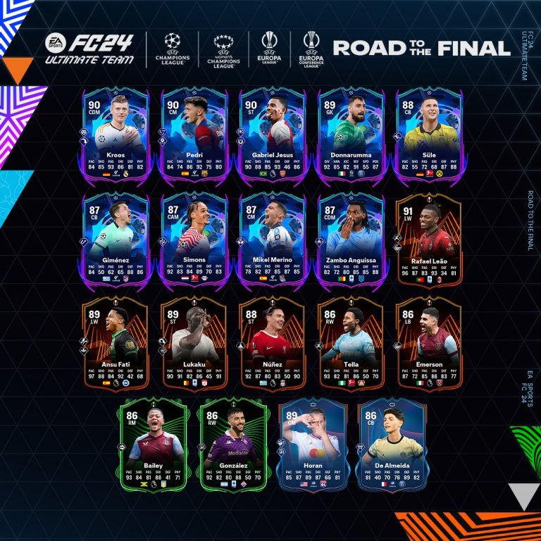 Obtenez une carte gratuite évolutive et découvrez l'événement Road to the Finals sur EA FC 24 ! 