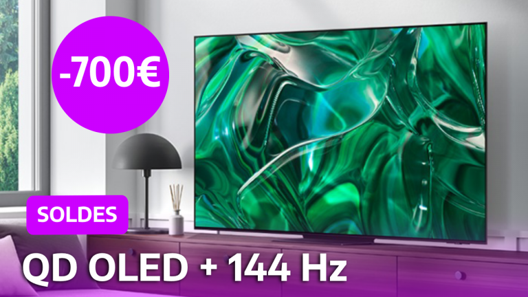 Plus que quelques jours pour profiter de la magnifique TV 4K OLED Samsung S95C soldée à -700€ !