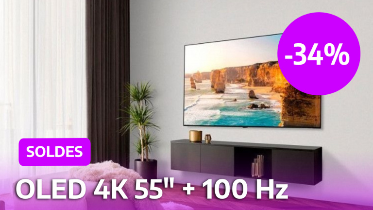 TV OLED LG : la plus grosse perle de cette fin de soldes, c'est ce bébé de 55 pouces 120 Hz à à peine plus de 900€