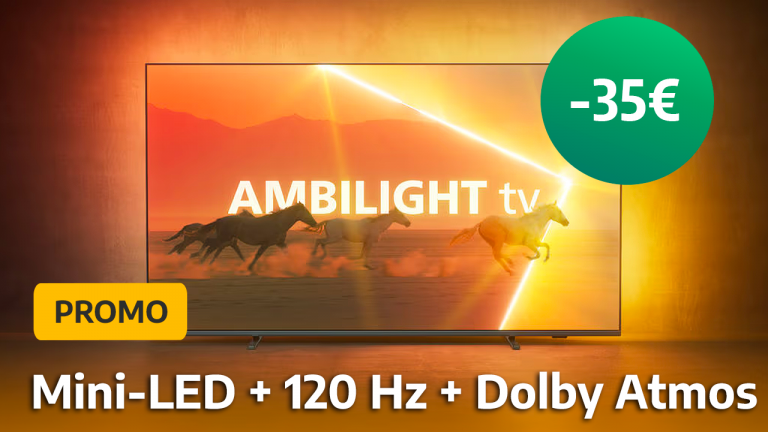 Je ne m'attendais vraiment pas à trouver une TV 4K Philips Ambilight Mini-LED à ce prix chez un marchand comme Conforama, et pourtant...