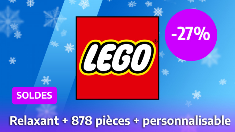 Ce set LEGO est le plus reposant à construire : best seller sur Amazon, il perd 27% de son prix pendant la fin des soldes