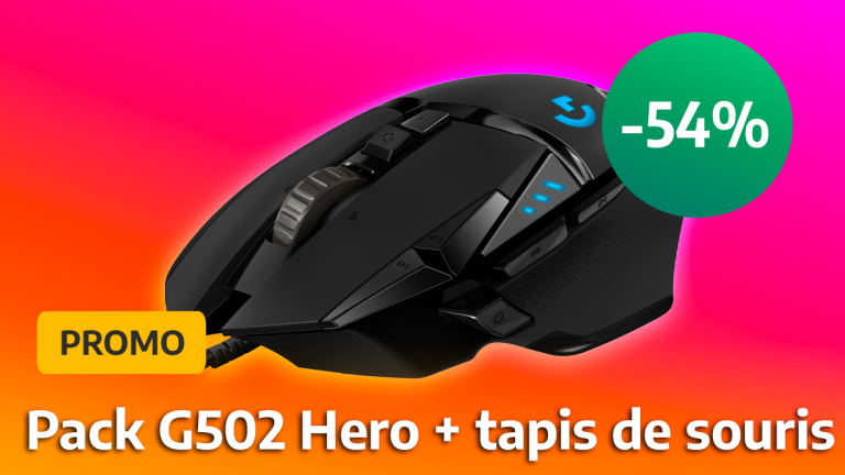 Si vous jouez sur PC, vous devez connaître cette souris légendaire : la G502 Hero est à moitié prix pour quelques heures sur un célèbre site français