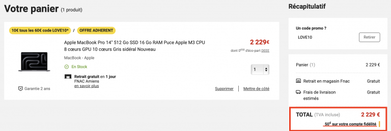 Apple : ce code promo permet de pouvoir enfin payer son MacBook Pro à un prix raisonnable