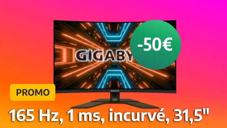 L’écran PC incurvé parfait pour les jeux vidéo est en promotion chez Rue du Commerce à -50€ !
