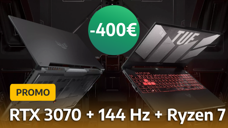 Profitez de 400 € de promotion sur ce PC gamer avec une RTX 3070 qui passe sous les 1000 € !