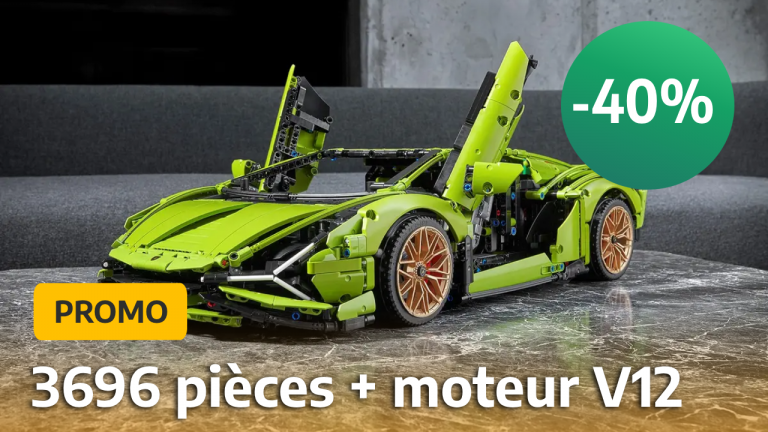 Parfois, il vaut mieux attendre la fin des soldes pour acheter, c'est le cas avec ce set LEGO Lamborghini qui est moins cher en ce moment !