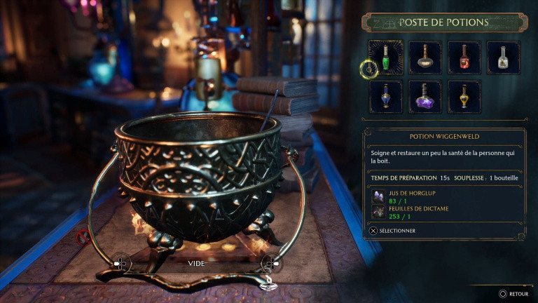 Potion Wiggenweld Hogwarts Legacy : Comment la confectionner et l'utiliser ?