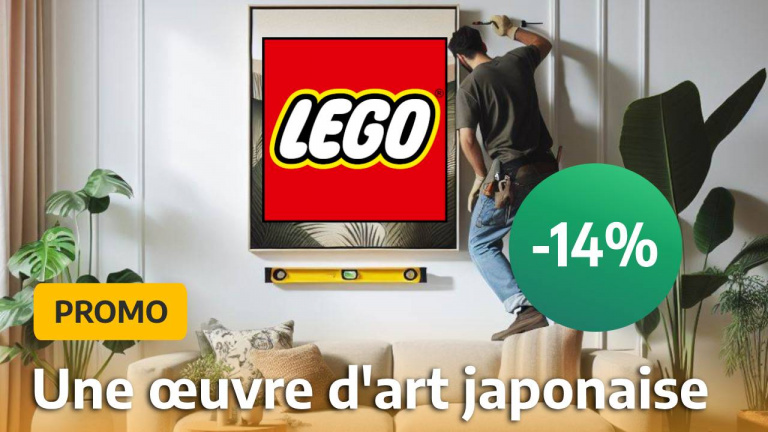 Ce LEGO en promo vous permet d’accrocher chez vous une œuvre d’art japonaise que personne n’aurait jamais pu se payer