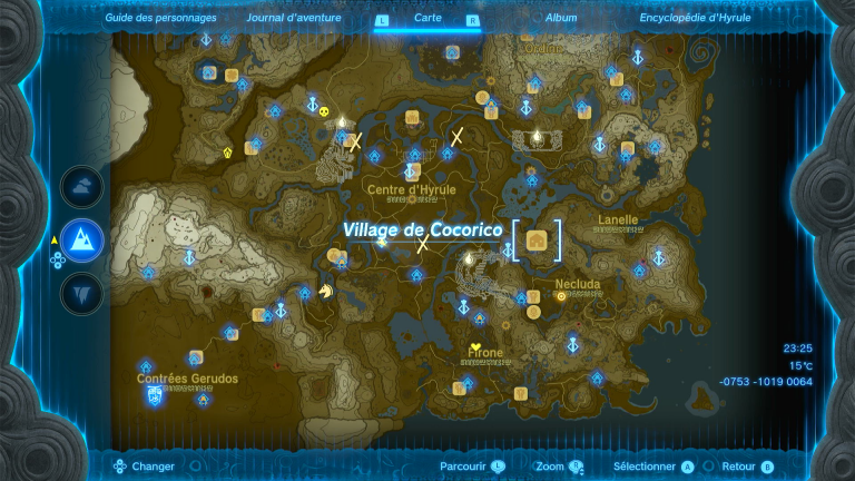 Village Cocorico Zelda Tears of the Kingdom : Où le trouver sur la carte ?