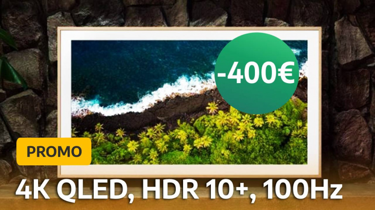 Une TV 4K Samsung QLED de 55 pouces abordable ? On vient de vous trouver une perle avec une promotion de 400€ dessus !