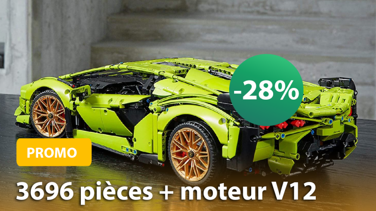 Promo LEGO : Amazon fait baisser le prix de la Lamborghini Sian ! 