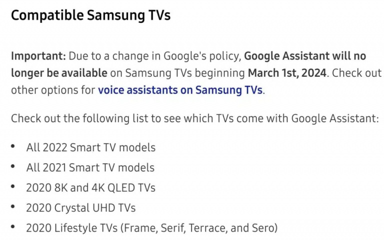 Mauvaise nouvelle pour les possesseurs de TV Samsung : dès le 1er mars, vous ne pourrez plus utiliser cette fonction très pratique