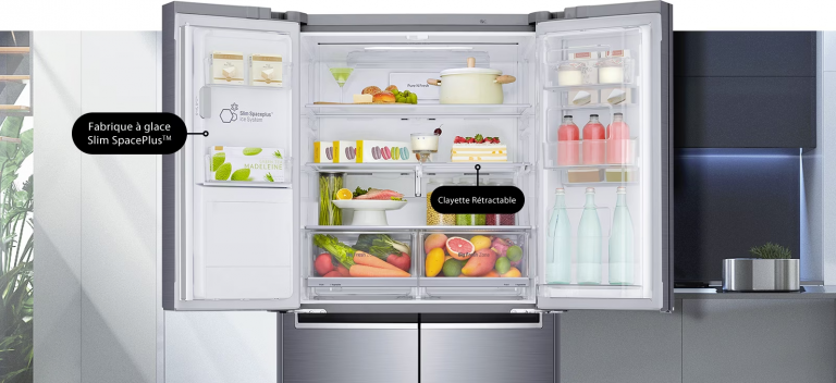 "Le frigo de mes rêves" : LG fait aussi des frigos connectés et avec 400€ de réductions, celui-ci est un banger ! 