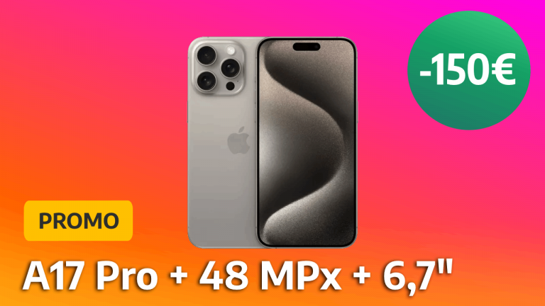 "Meilleur iPhone que j ai eu" L'Apple iPhone 15 Pro Max Titane naturel se retrouve à un prix étonnant grâce à une promotion de 150 € !