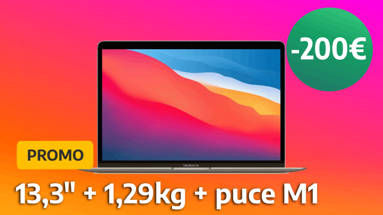 200 € de moins sur un Apple MacBook Air, c'est une promotion qui n'arrive pas tous les jours !