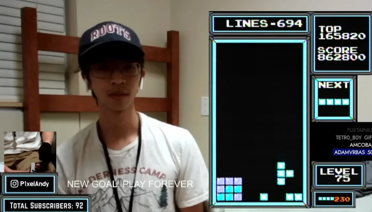 Après l'adolescent de 13 ans qui a battu Tetris, un autre jeune homme vient d'exploser un record mondial !