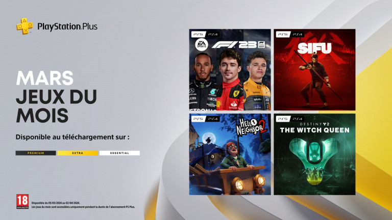 PlayStation Plus : 4 jeux vidéo PS5 et PS4 "gratuits" en mars 2024, dont un qui tabasse (littéralement)