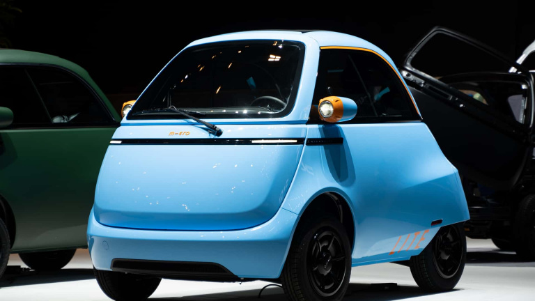 Avec sa dernière création, cette marque suisse aimerait reproduire le succès d'une célèbre petite voiture française