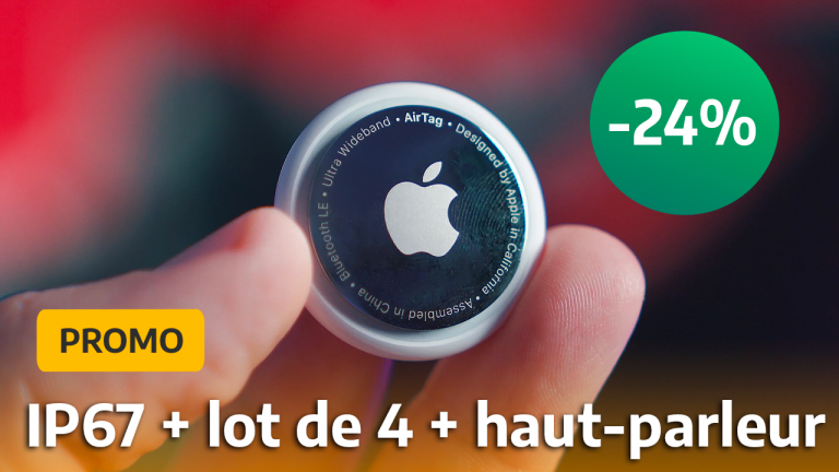 Promo : le lot de 4 AirTags est à un prix impossible à retrouver en Apple Store tellement il est bas !