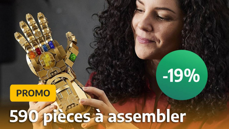 Le Gant de l’Infini de Thanos en LEGO tombe à -19% sur Amazon