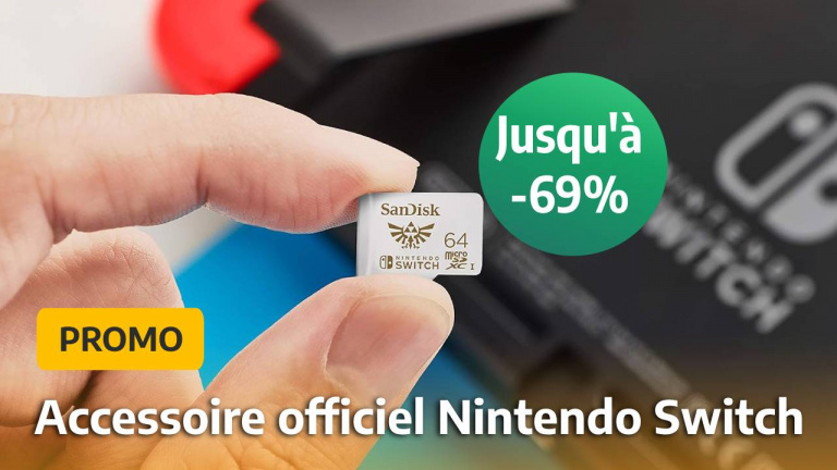 Tous les joueurs Nintendo Switch ont besoin de cet accessoire officiel pour leur console. En plus, il n’est plus qu’à - 69% !
