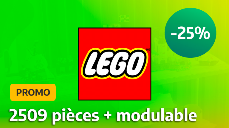 Promo LEGO : ce modèle rare et complexe perd 55€ et il a une superbe allure rétro