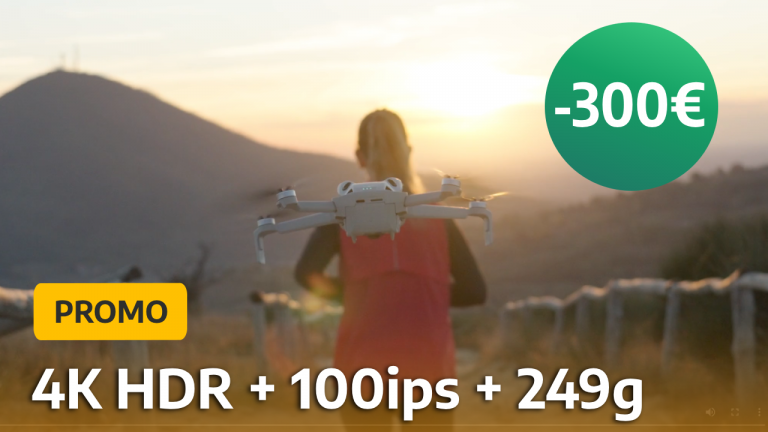 Le roi des drones grand public, le DJI Mini 4 Pro filme en 4K et est en promo de 300 € chez ce marchand reconnu !