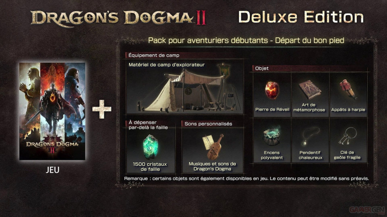 Dragon's Dogma 2 est le nouvel action-RPG à ne pas manquer et il a droit à une super offre de précommande chez Gamesplanet !
