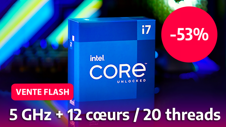 Promo Amazon : ce processeur Intel très polyvalent bénéficie d’une belle réduction pendant les ventes flash. Le Core i7 12700KF sait tout faire 