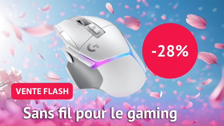 La légendaire souris gamer Logitech G502 X PLUS LIGHTSPEED perd 48€ pendant cette promo