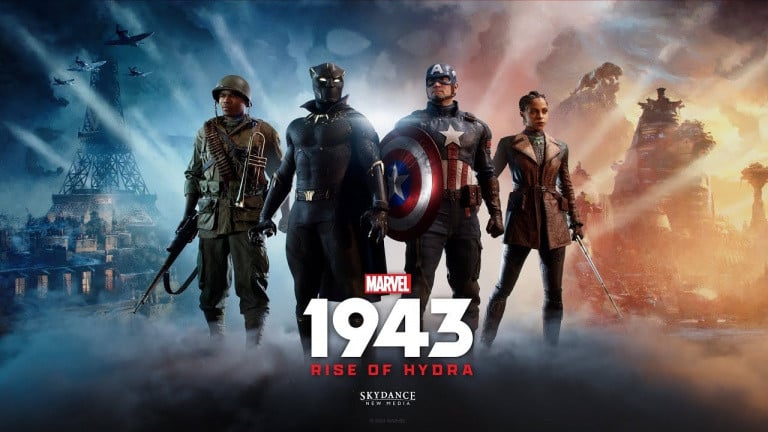Marvel 1943 Rise of Hydra : Le jeu d'action coop avec Captain America et Black Panther dévoile un trailer d'histoire