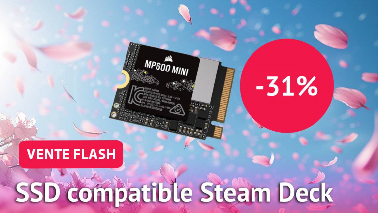 1 To supplémentaire sur votre Steam Deck avec ce SSD Mini de chez Corsair