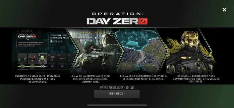 Skins gratuits et récompenses Operation Day Zero CoD Warzone Mobile : Comment les obtenir ?