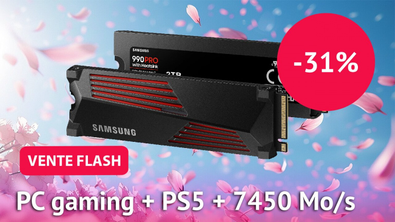 Promo SSD : le Samsung 990 Pro 1To s'affiche à moins de 200€ pendant la vente flash Amazon
