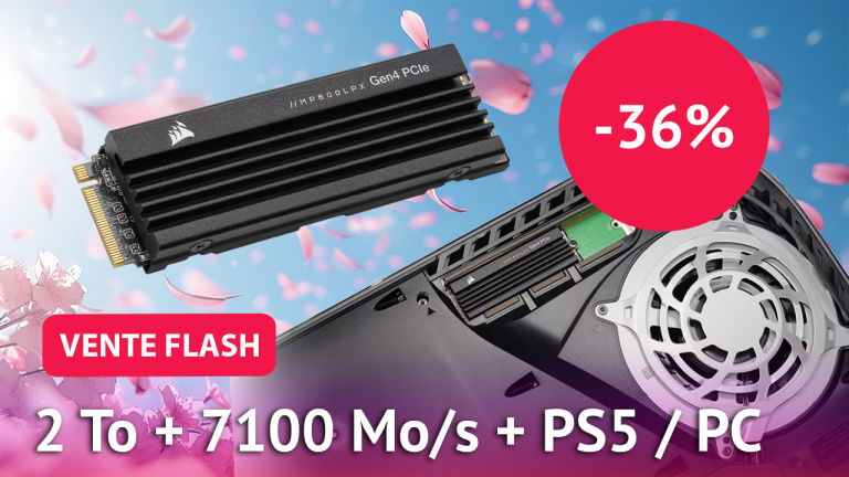 Parfait pour la PS5, ce SSD va vous faire oublier les NVMe de Samsung et Crucial avec son prix des ventes flash de printemps !