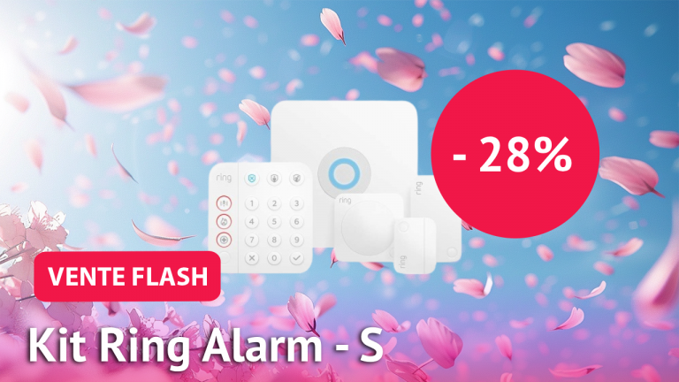 Le kit Ring Alarm S est à -28%, sécuriser votre domicile aura rarement couté ce prix…