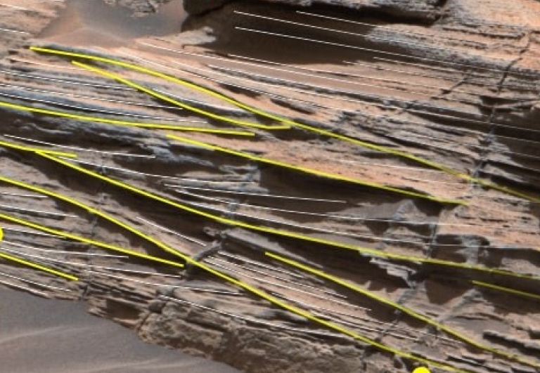 Des chercheurs anglais ont fait une découverte majeure sur Mars en analysant les photos de Curiosity : de l’eau depuis bien plus longtemps que prévu