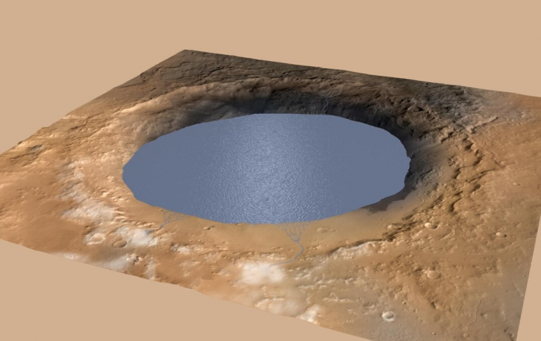 Des chercheurs anglais ont fait une découverte majeure sur Mars en analysant les photos de Curiosity : de l’eau depuis bien plus longtemps que prévu