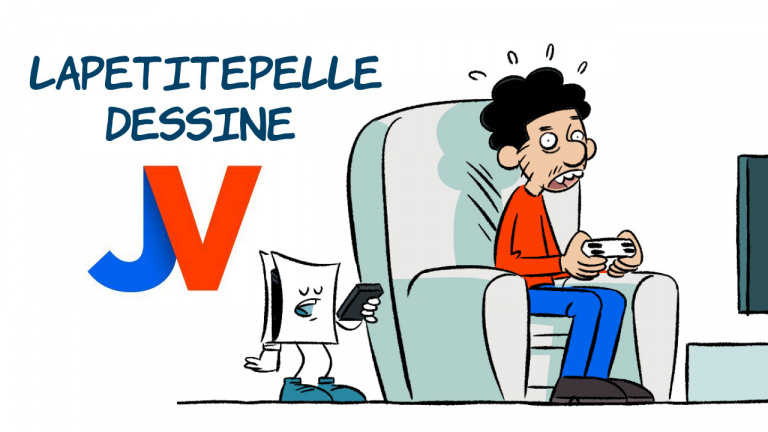 A player becomes Psycho Mantis in real life - LaPetitPelle Dessine jeuxvideo.com N°519 