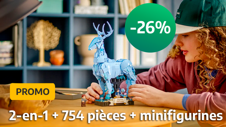 Ce LEGO Harry Potter 2-en-1 vient enfin de baisser son prix, et il est noté 4,8/5 par les clients Amazon !