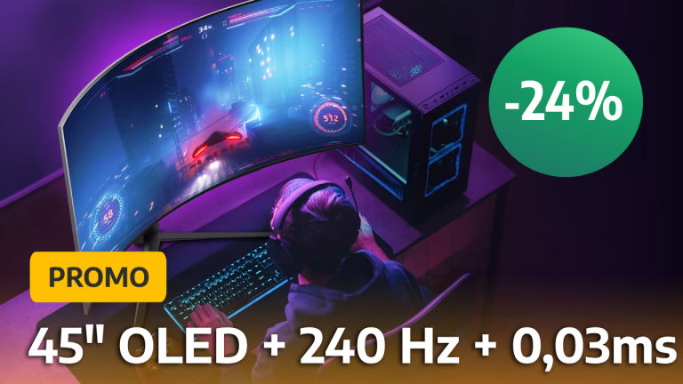 Cet écran PC gamer OLED incurvé de 45 pouces est en promo à -24% !