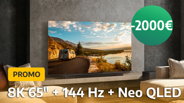 Promo TV 8K : Ce modèle Neo QLED de 65 pouces signé Samsung est en promotion de 2000 € !