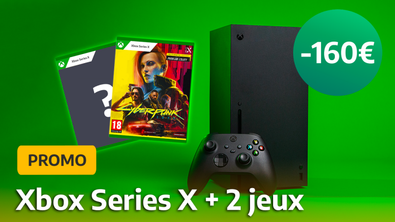 Xbox Series X : la Fnac fait chuter le prix de la console de Microsoft proposée en pack avec Cyberpunk 2077 et un autre jeu !