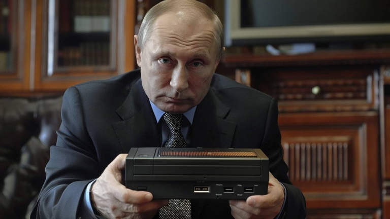 Vladimir Poutine à une nouvelle lubie : créer une console de jeux vidéo 100% russe capable de concurrencer la PS5 et la Xbox