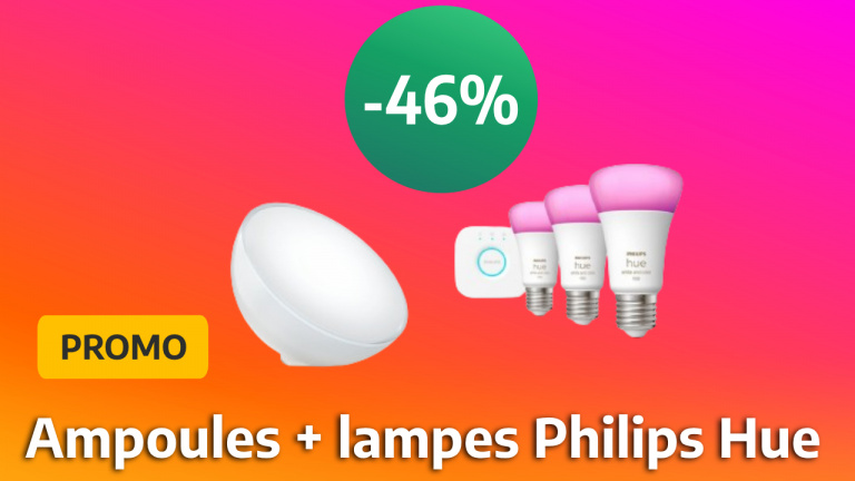 -46% de promo sur ce pack d’ampoules connectées Philips Hue : de quoi transformer votre chez-vous sans changer la déco