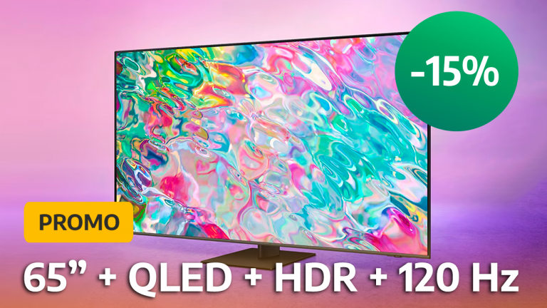 Promo TV 4K : ce modèle 65” signé Samsung a tout pour pour plaire :  HDMI 2.1, 120 Hz, QLED et surtout un excellent rapport qualité / prix