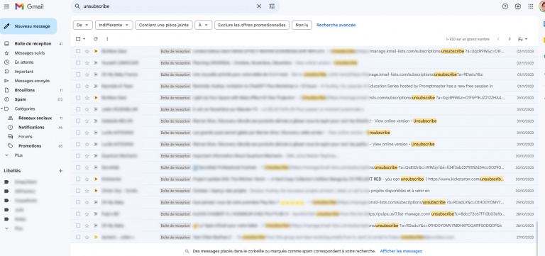 Votre messagerie Gmail déborde de mails inutiles ? Voici une solution efficace pour faire un énorme ménage en quelques minutes seulement